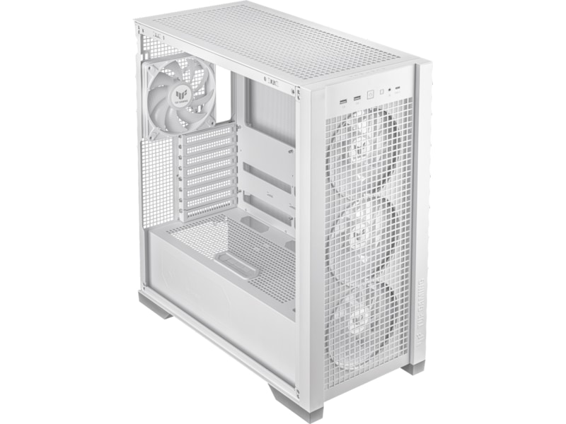 Asus TUF GAMING GT302 TG ARGB Mid Tower (hvit) Midi tower