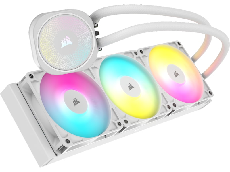 Corsair Nautilus 360 ARGB CPU Kjøler (hvit) CPU - Vannkjøling