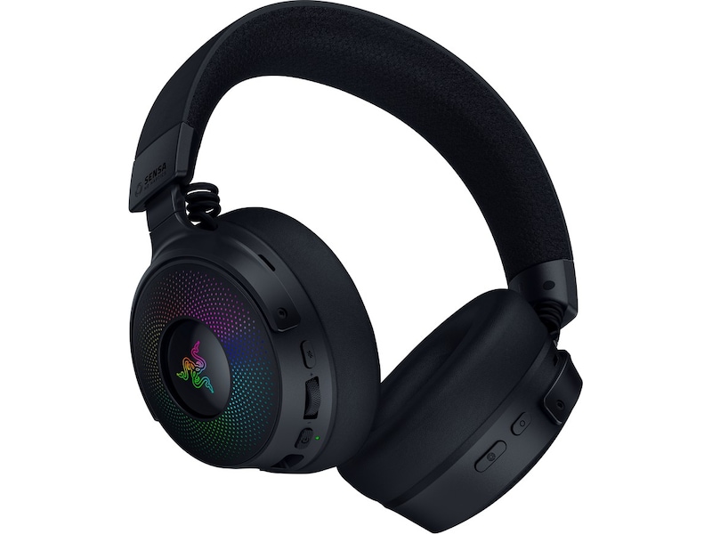 Razer Kraken V4 Pro trådløst gaming headset (sort) Gaming headset