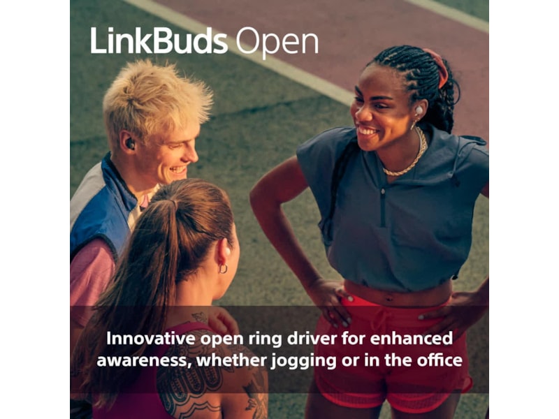 Sony Linkbuds Open True Wireless ørepropper (lilla) Ørepropper