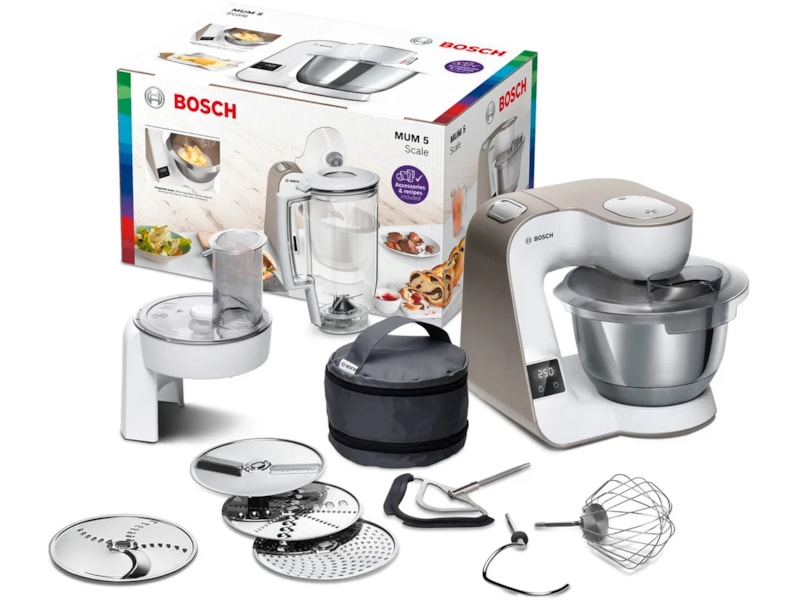 Bosch MUM5XW20 Food processor (hvit) Kjøkkenmaskiner