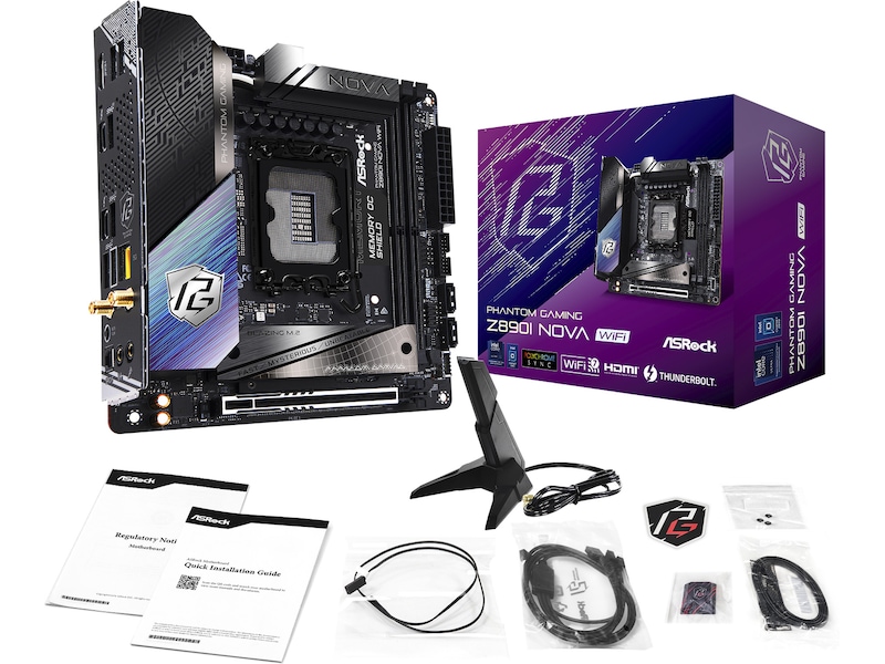 ASRock Z890I NOVA WIFI Hovedkort Intel Socket