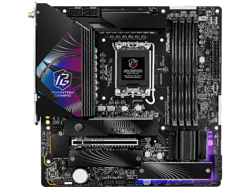 ASRock Z890M RIPTIDE WIFI Hovedkort Intel Socket