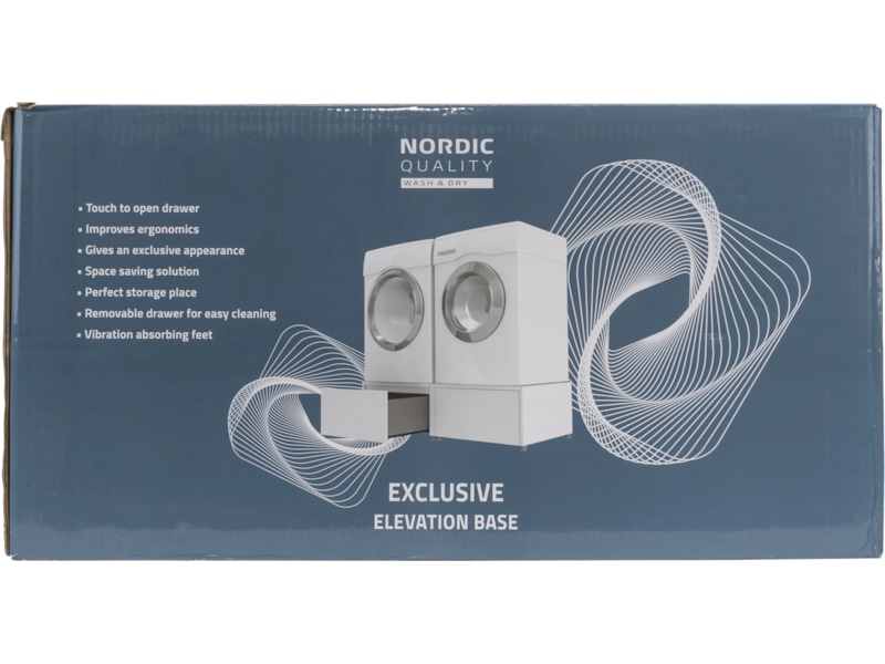 Nordic Quality Vaskemaskinbase Exclusive Tilbehør til vaskemaskin og tørketrommel