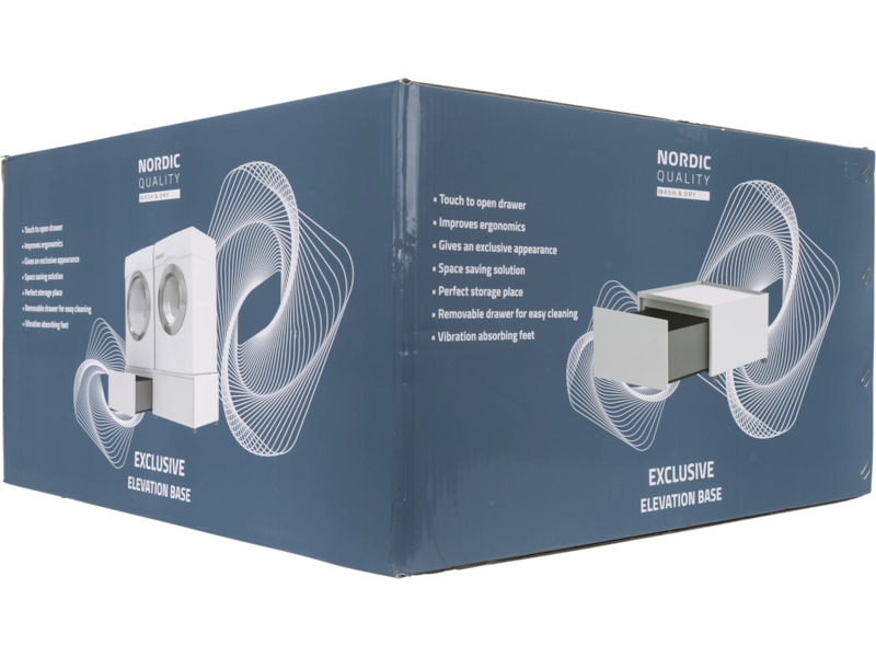 Nordic Quality Vaskemaskinbase Exclusive Tilbehør til vaskemaskin og tørketrommel