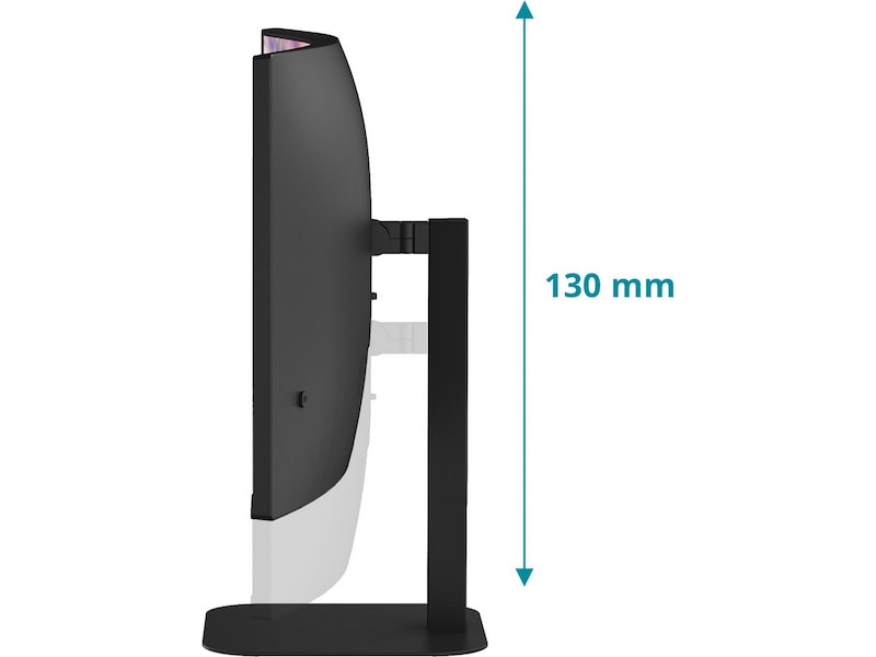 AOC 34" curved skjerm CU34V5C/BK/23 Skjermer