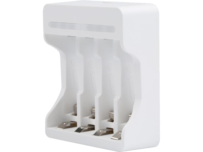 Andersson USB-C Batterilader AA/AAA (hvit) Batteriladere