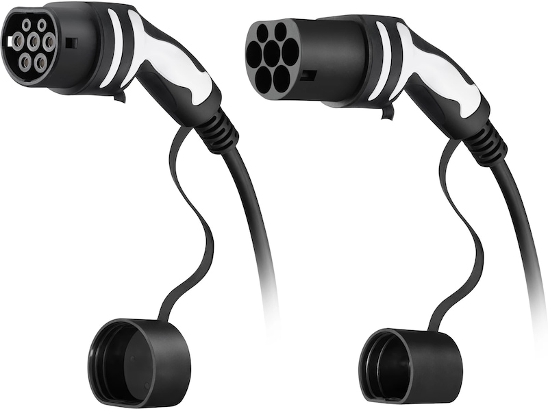 Freev EV-Charge 3000 Type 2 ladekabel 5m (sort/hvit) Smart strømstyring