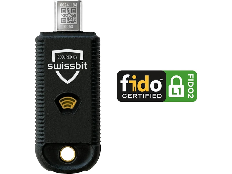 Swissbit iShield USB-C Pro Antivirus / Sikkerhet