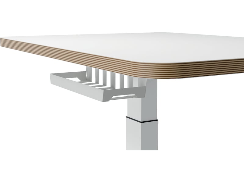 Leitz Ergo Hev-Senk Skrivebord, elektrisk, med påminnelse om å stå opp Skrivebord