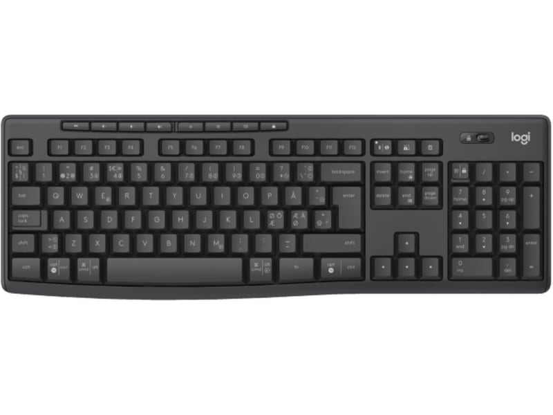 Logitech MK370 Combo Trådløs (graphite) Mus & tastatur -kombipakker