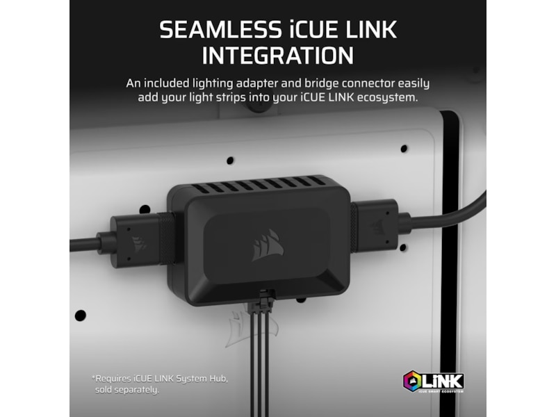 Corsair iCUE Link LS430 Aurora RGB Light Strips Kit Tilbehør