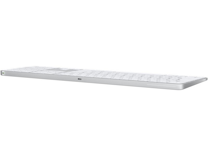 Apple Magic Keyboard Touch ID og talltastatur (hvit) Tastatur