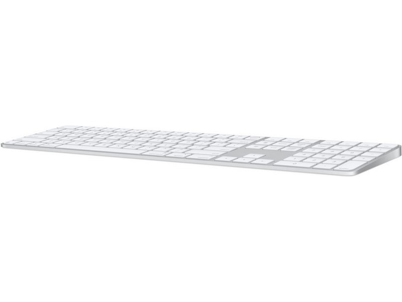 Apple Magic Keyboard Touch ID og talltastatur (hvit) Tastatur
