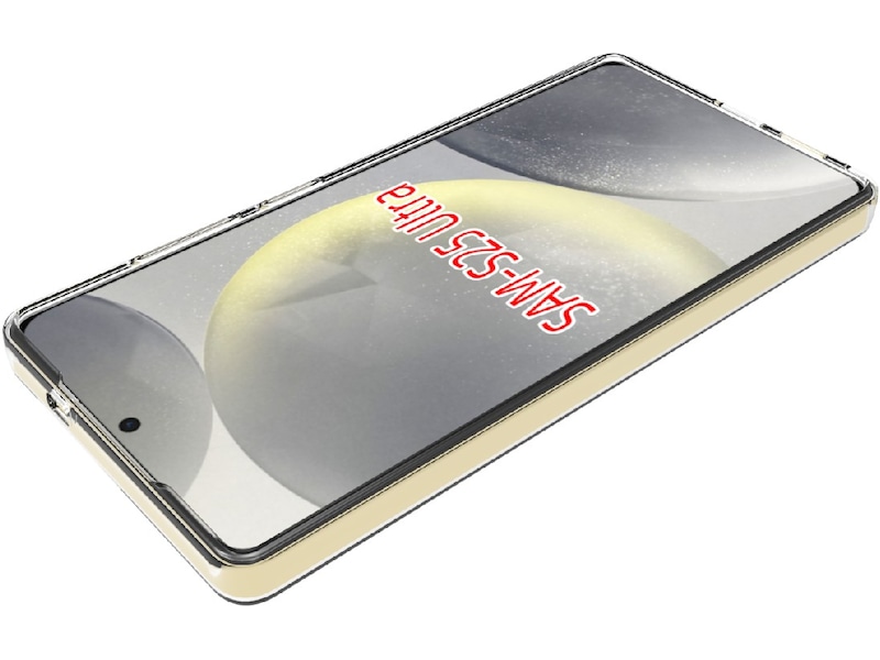 iiglo Galaxy S25 Ultra Silikondeksel (gjennomsiktig) Deksel til mobiltelefon