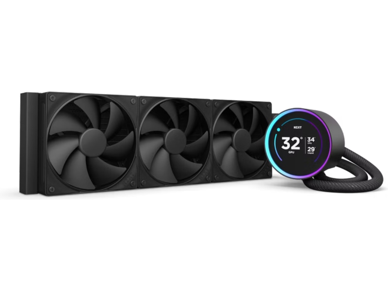 NZXT Kraken 360 Elite V2 2024 Kjøler (sort) CPU - Vannkjøling