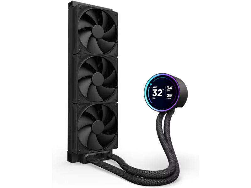 NZXT Kraken 360 Elite V2 2024 Kjøler (sort) CPU - Vannkjøling