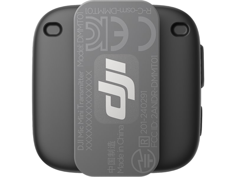 DJI Mic Mini sender (Infinity Black) Streaming tilbehør