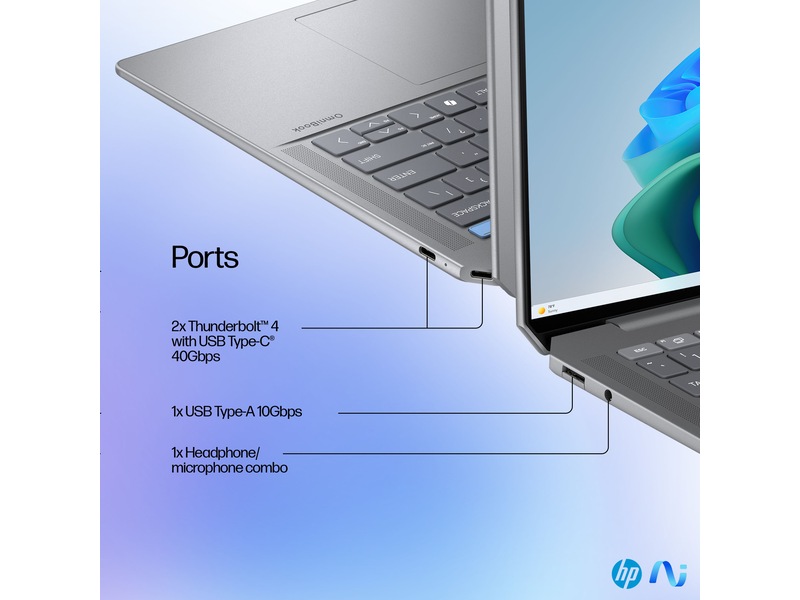 HP OmniBook Ultra Laptop 14-fd0031no 14" 2.2K Touch PC - Bærbar / laptop