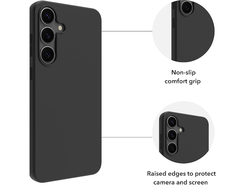 dbramante1928 Galaxy S25+ Nuuk deksel - Bulk (sort) Deksel til mobiltelefon