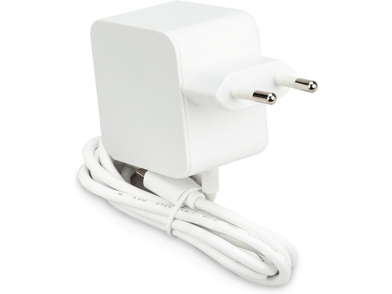 Raspberry Pi 27W USB-C Strømforsyning (hvit) Tilbehør