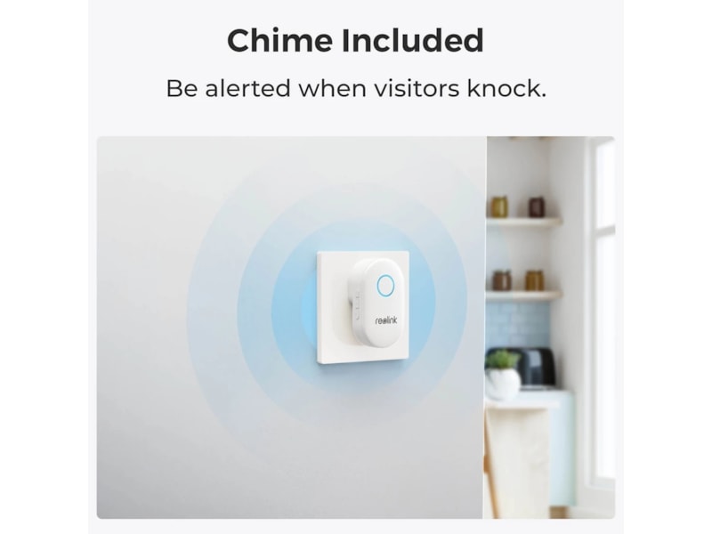 Reolink D340W Smart Video Ringeklokke Ringeklokker