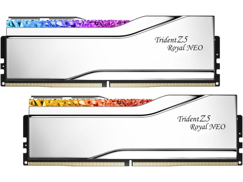 G.Skill Trident Z5 ROYAL NEO Silver 6000Mhz DDR5 32GB RGB Minnebrikker