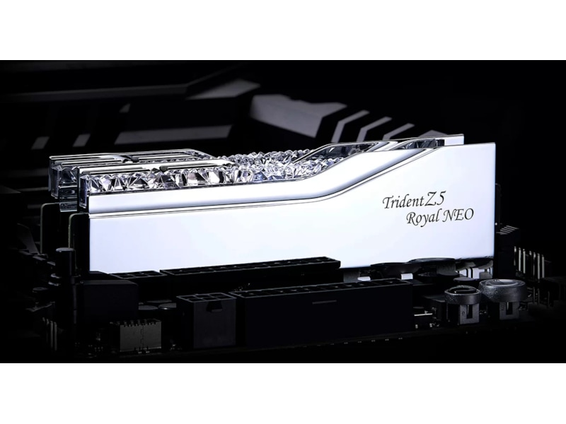 G.Skill Trident Z5 ROYAL NEO Silver 6000Mhz DDR5 32GB RGB Minnebrikker
