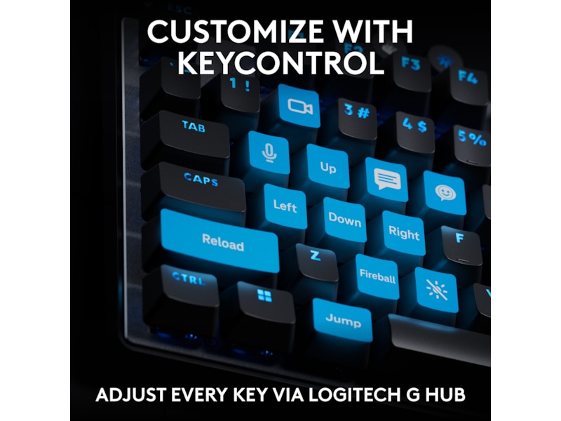 Logitech G Pro X TKL Rapid gamingtastatur (sort) Gamingtastatur