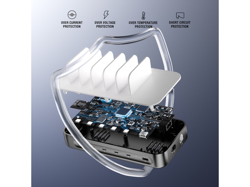 4smarts Team 100W Ladestasjon (stellargrå) Ladestasjon