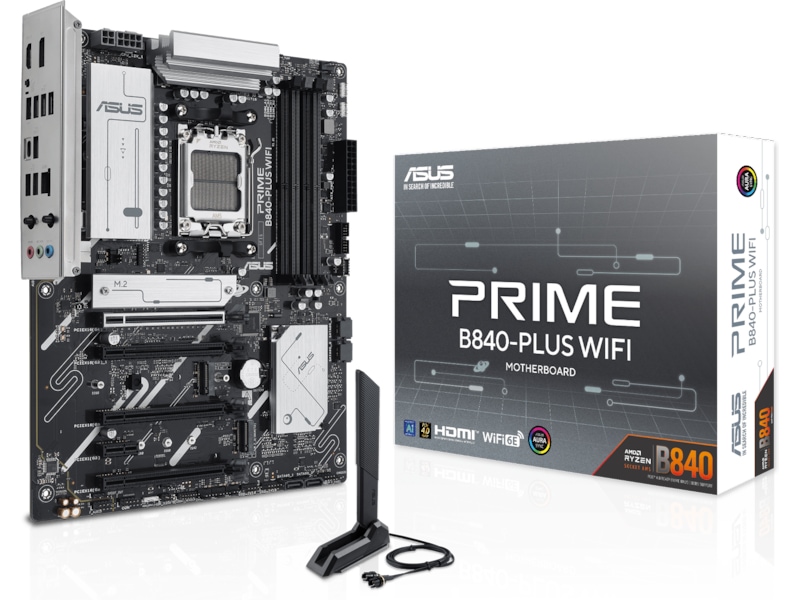 ASUS PRIME B840-PLUS WIFI Hovedkort AMD Socket