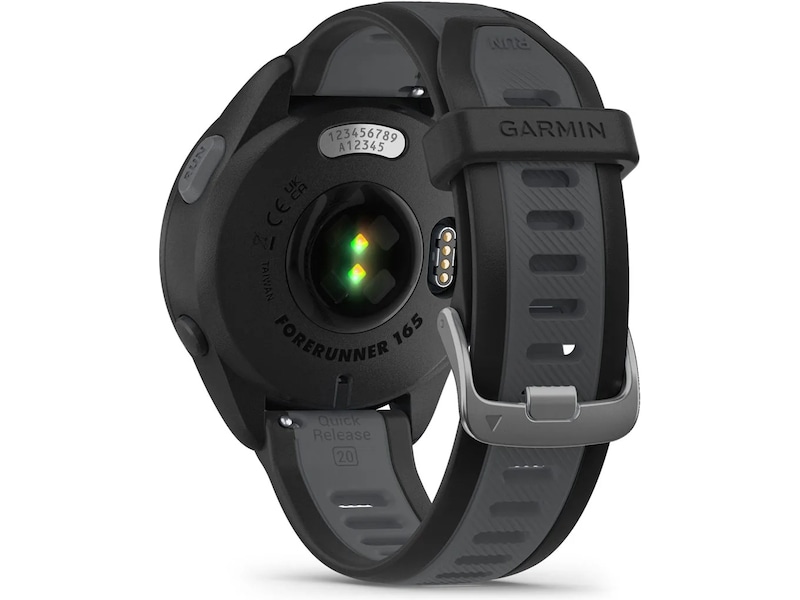 Garmin Forerunner 165 Music 43mm GPS (sort/skifergrå) Smartklokker
