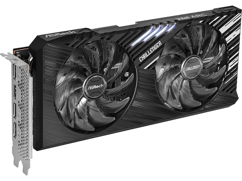 ASRock Intel Arc A750 Challenger SE 8GB OC Skjermkort