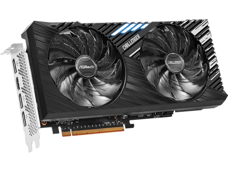 ASRock Intel Arc A750 Challenger SE 8GB OC Skjermkort