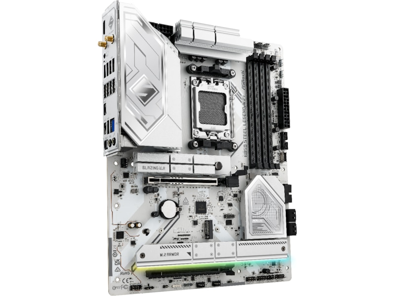 ASRock B850 Steel Legend WiFi Hovedkort AMD Socket