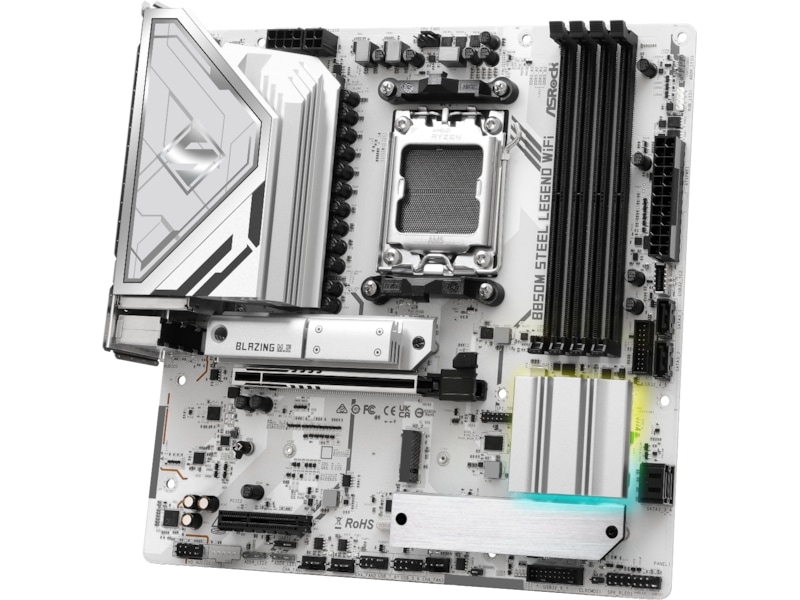 ASRock B850M Steel Legend WiFi Hovedkort AMD Socket