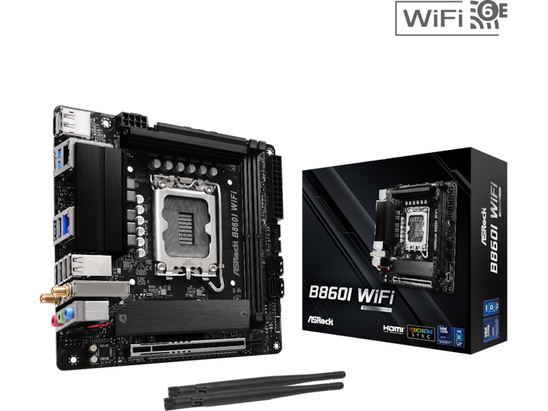 ASRock B860I WiFi Hovedkort Intel Socket