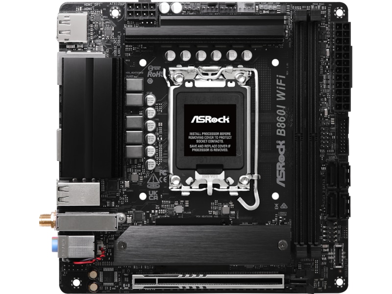 ASRock B860I WiFi Hovedkort Intel Socket