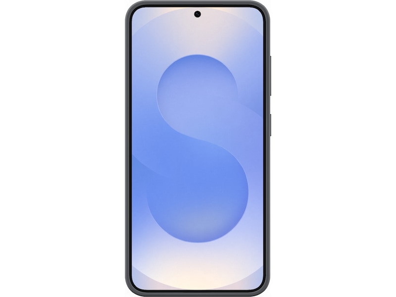 Samsung Galaxy S25 Silikondeksel (sort) Deksel til mobiltelefon