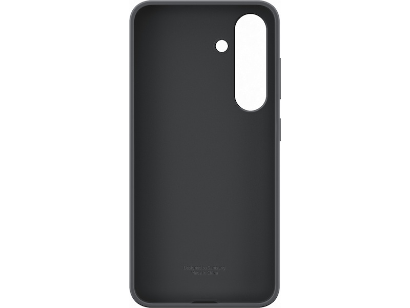 Samsung Galaxy S25 Silikondeksel (sort) Deksel til mobiltelefon