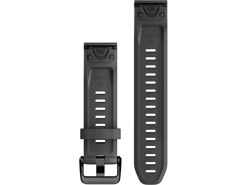 Garmin QuickFit Silikonreim 20mm (grafitt) Reim