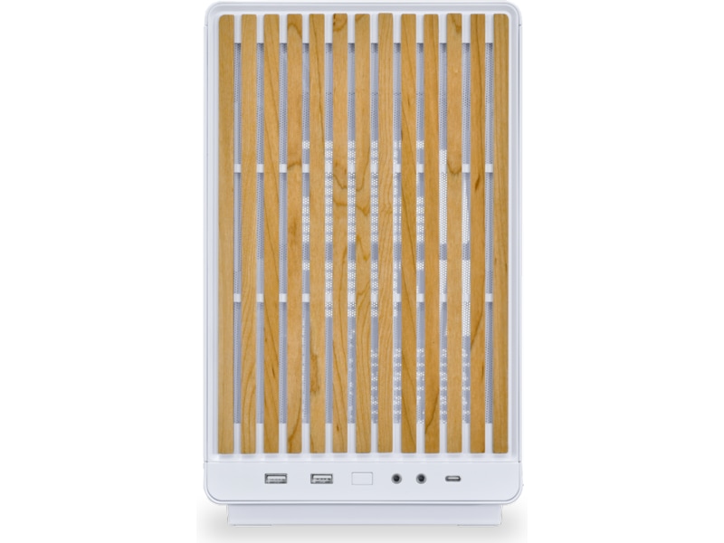 Lian Li A3- mATX-WD (hvit/beech) Midi tower