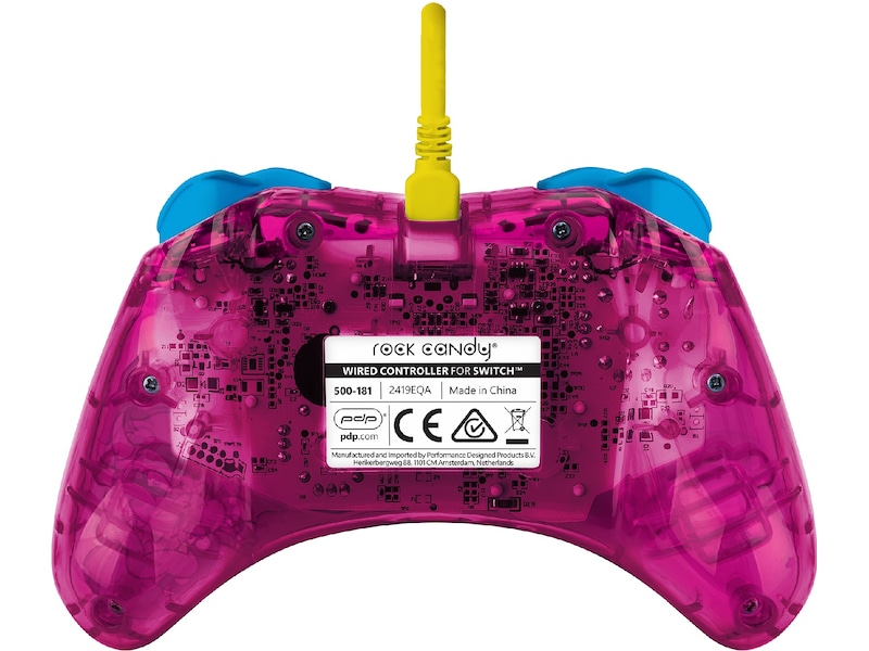 PDP Rock Candy Wired Controller - Peach Tilbehør