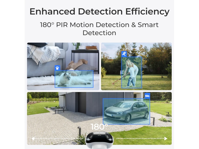 Reolink Argus 4 Pro trådløs utendørs overvåkningskamera Overvåkningskameraer