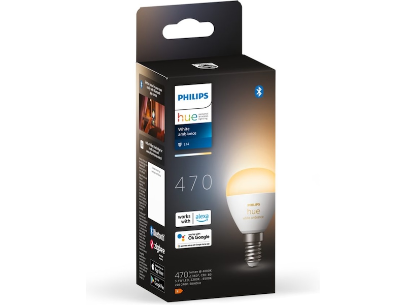 Philips Hue WA 4.3W Luster E14 lyspære Lyspærer & LED-pærer