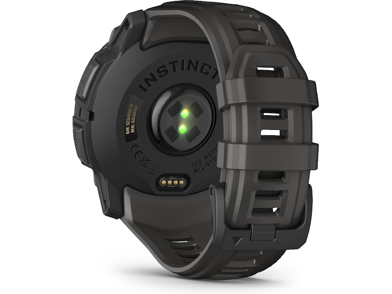 Garmin Instinct 3 AMOLED 50mm (sort/koksgrå) Smartklokker