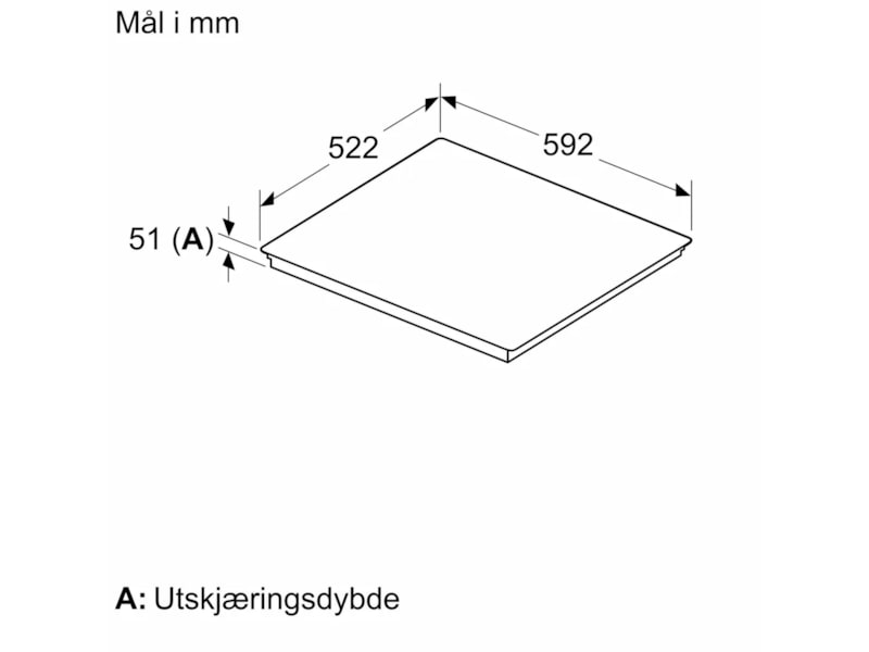 Siemens ED651HSC1E IQ500 Induksjonstopp Induksjonstopp