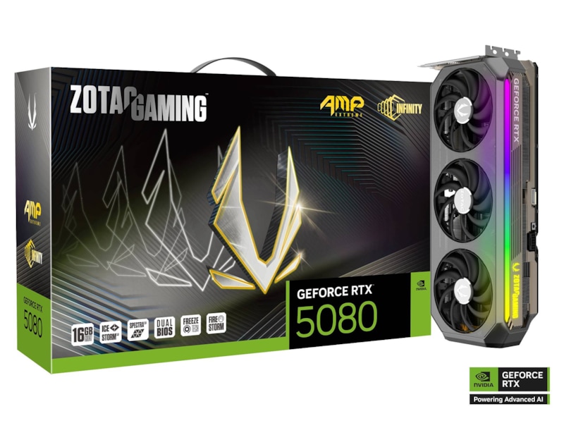 Zotac Gaming GeForce RTX 5080 AMP EXTREME INFINITY Skjermkort