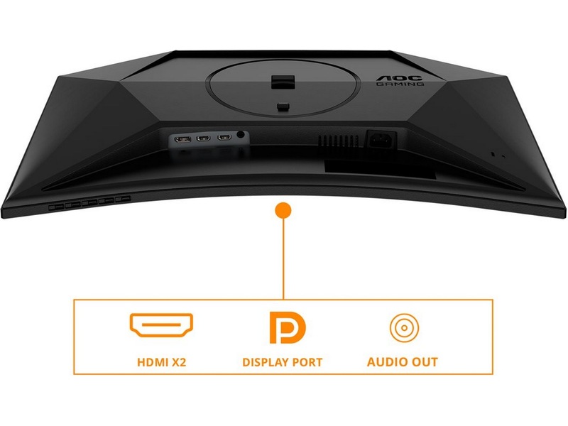 AOC 27" curved gamingskjerm CQ27G4X -B-Grade Demo skjermer
