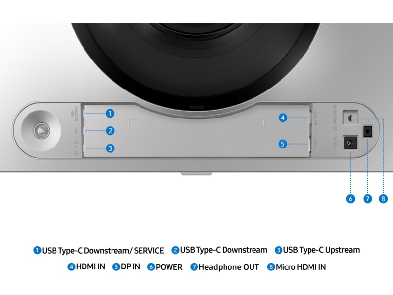Samsung 49" Odyssey G9 curved gamingskjerm 49DG912 Skjermer
